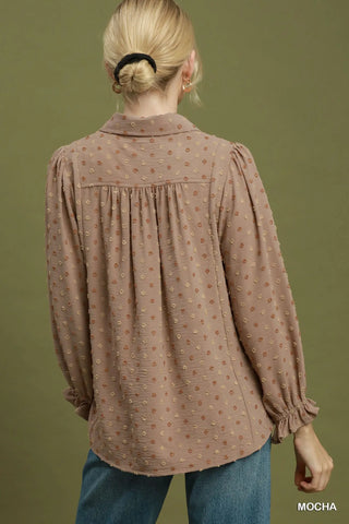 Baxley Top Mocha by Umgee