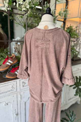 Lauren Top Chocolate by J Her