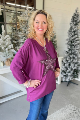 Milani Star Plum Shirts & Tops Prospero