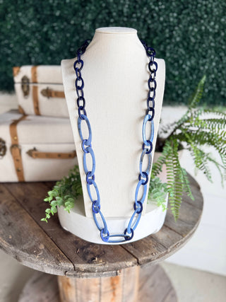 Marla Necklace Blue Necklaces L & B Creations