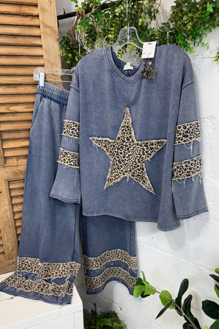 Main Event Top Denim by Sage and Fig