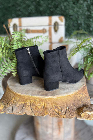 On The Down Low Booties Black by Corky’s