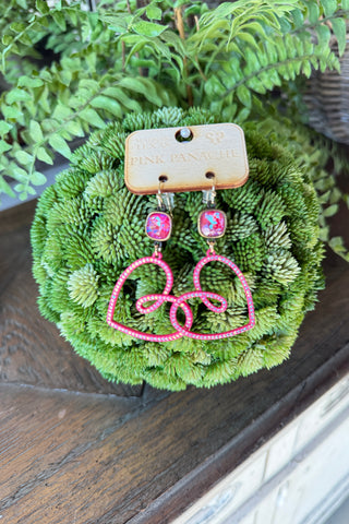 Always Earrings Fuchsia by Pink Panache Earrings Pink Panache