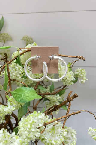 Bound Earrings Silver Earrings SM Style