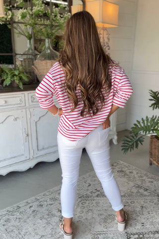 Westside Top Red Shirts & Tops Hope