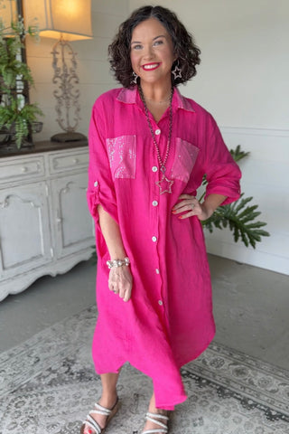 Gerri Dress Fuchsia Dresses Prospero