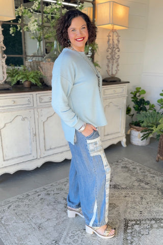 Baker Street Pants Dk Denim Pants Mittoshop