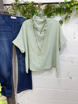 Felicity Top Sage Shirts & Tops Haptics