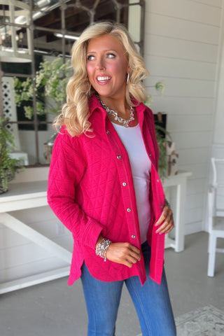 Mend Me Jacket Pink Jacket See And Be Seen