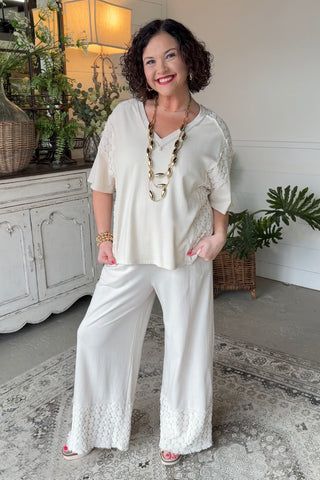 Donovan Top Natural by J Her Shirts & Tops J Her