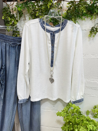 Sandra Off White by Jodifl Shirts & Tops Jodifl