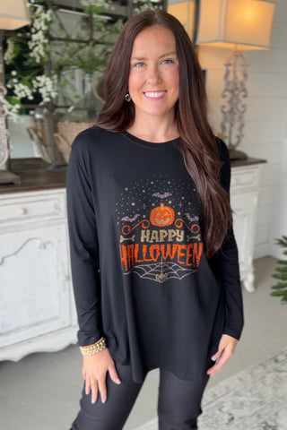 Bats and Bones Top Black Shirts & Tops L & B Creations