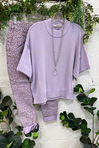 Windward Sweater Lavender