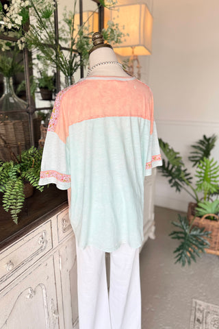 Petal Play Top Pink Shirts & Tops Sage+Fig