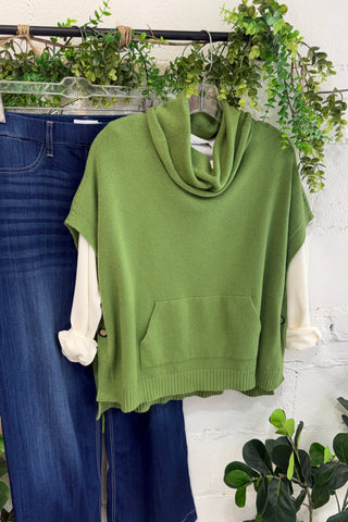 Sassy Lass Sweater Green