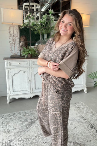 Wild Side Top Mocha Shirts & Tops J Her