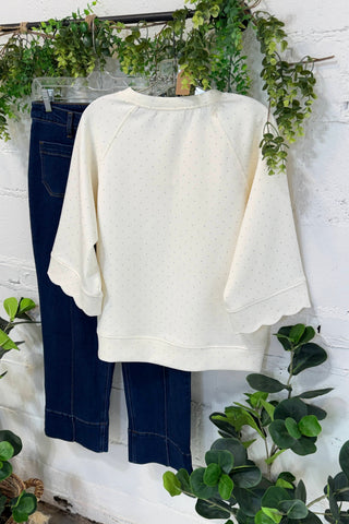 Excellence Top Cream by Umgee Shirts & Tops Umgee