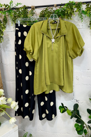 Ashburn Top Moss by Gigio Shirts & Tops Gigio