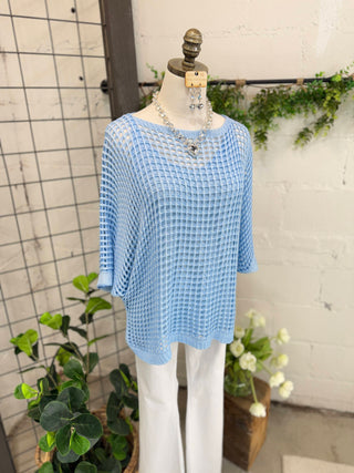 Easy Days Baby Blue sweater Camilla