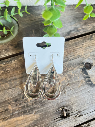 Trident Earrings Silver Earrings Artbox