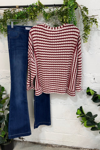 Perspectives Top Burgundy by Bibi Shirts & Tops Bibi