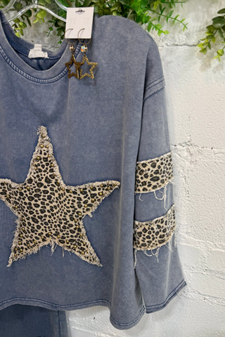 Main Event Top Denim by Sage and Fig