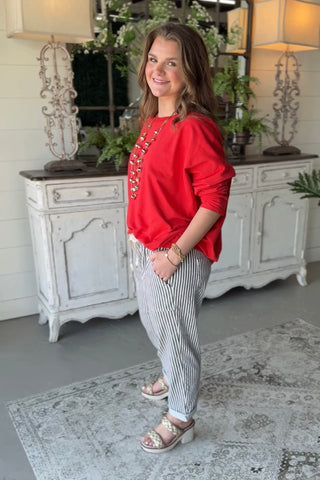 Beach Walk Pants Black Pants OLAA