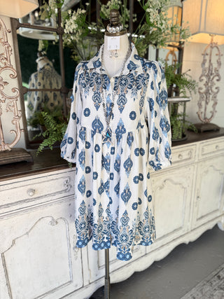 Palisades Dress Blue Dresses Gigio