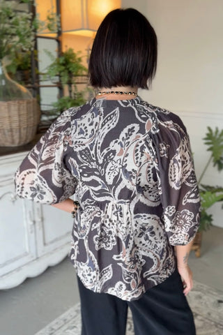 Coosa Top Black by Umgee