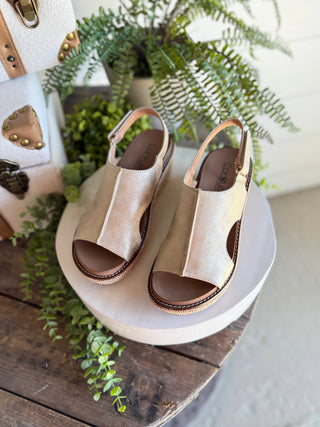 Volta II Sandal Washed Gold by Corky’s Sandal Corky's Footwear