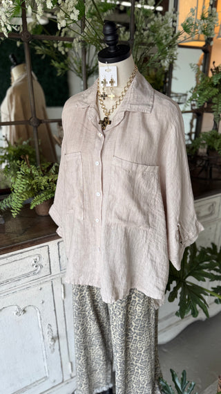 Westbrook Linen Top Natural