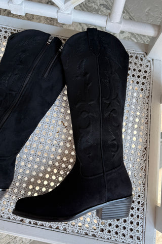 Jett 2 Boots Black Suede