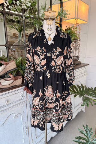 Sandy Dress Black by Umgee Dresses Umgee