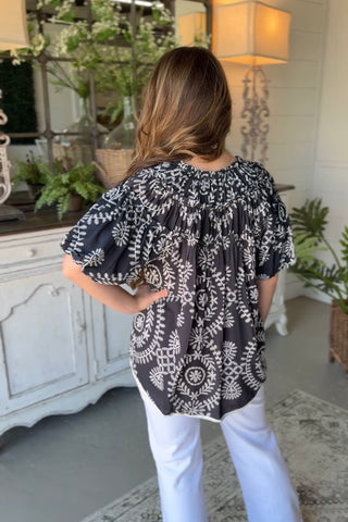 Ruth Top Black