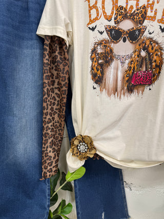 Bling It On Shirt Slide Leopard Clothing Accessories A Rare Bird