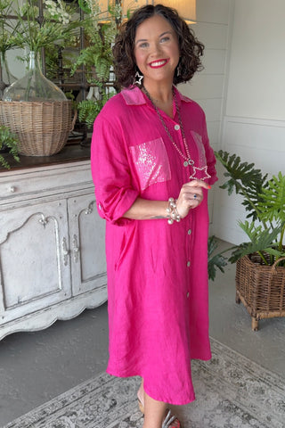 Gerri Dress Fuchsia Dresses Prospero