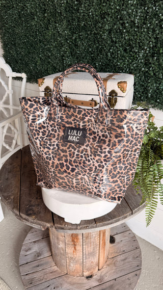 Lulu Mac Leopard Tote