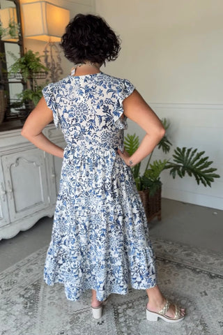 Willodean Long Dress Chambray