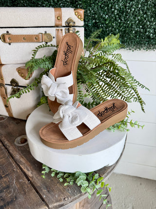 Aresso Sandals Linen by Jellypop Sandal Jellypop