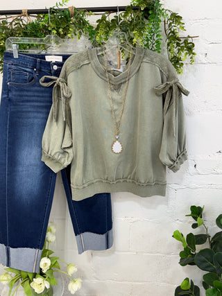 Simmons Top Light Olive