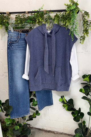 Take It Easy Hoodie Navy