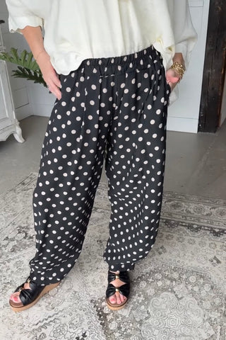 Continental Pants Mocha Pants Acqua & Limone