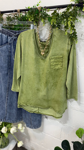Beason Top Taupe