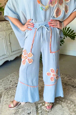 Rianna Pants Cloud Blue by Easel