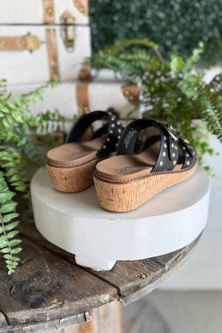 Told You So Sandals Black by Corky's