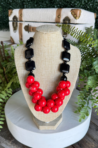 Cherry Bomb Necklace Red