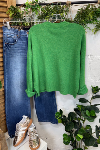 Girl Next Door Sweater Tomato