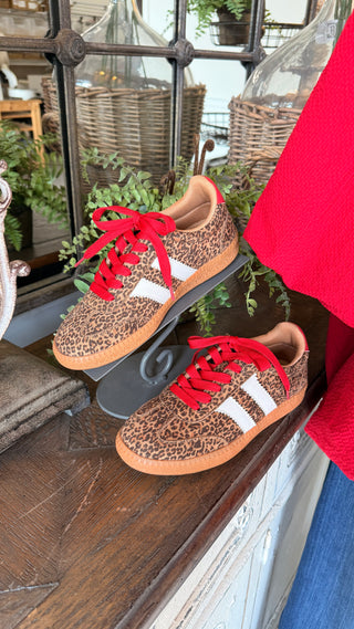 Heads Up Sneakers Mini Leopard by Corky’s