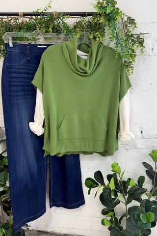 Sassy Lass Sweater Green