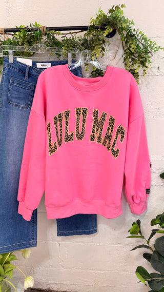 Lulu Mac Bubble Gum/Leopard